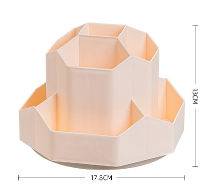 Large capacity rotatable pen holder