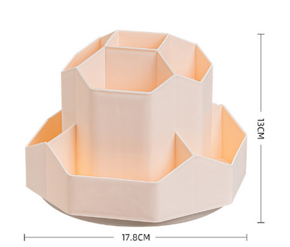 Large capacity rotatable pen holder