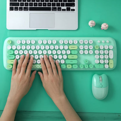 Wireless Keyboard & Mouse Combo - Silent Click