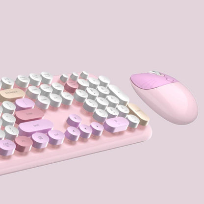 Wireless Keyboard & Mouse Combo - Silent Click