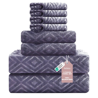 Oversized 8-Piece Towel Set
