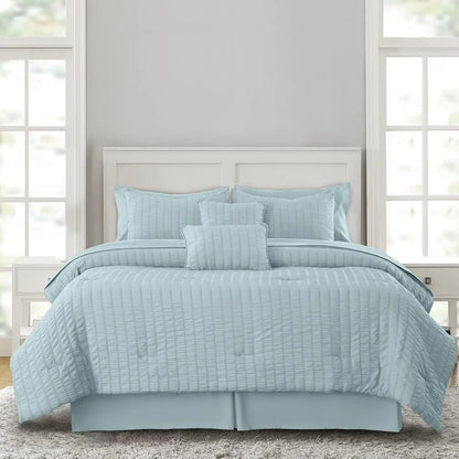 10 Piece Lightweight Comforter Set with Sheets