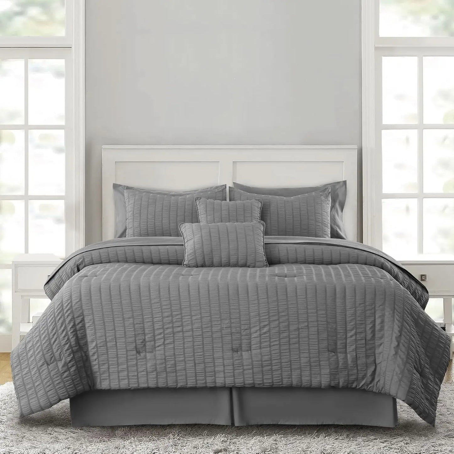 10 Piece Lightweight Comforter Set with Sheets