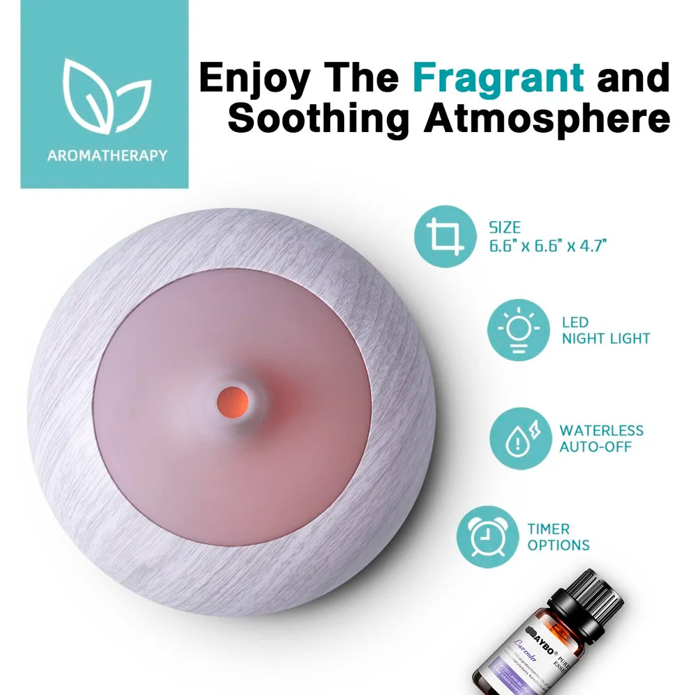 500ml Essential Oil Humidifiers, Air Purifier