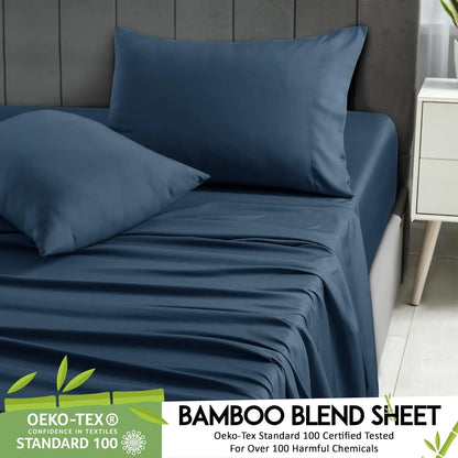 Lux Decor Bamboo Bed Sheet Set