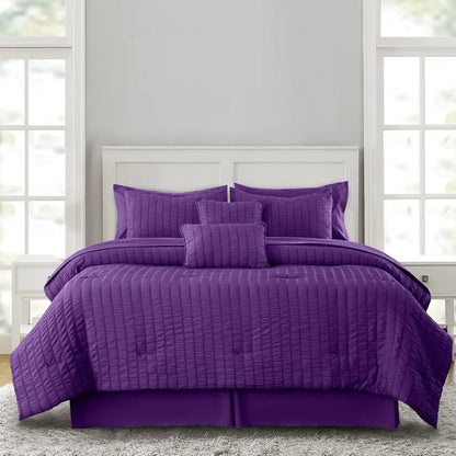 10 Piece Lightweight Comforter Set with Sheets