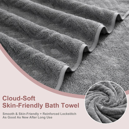 Oversized 8-Piece Towel Set