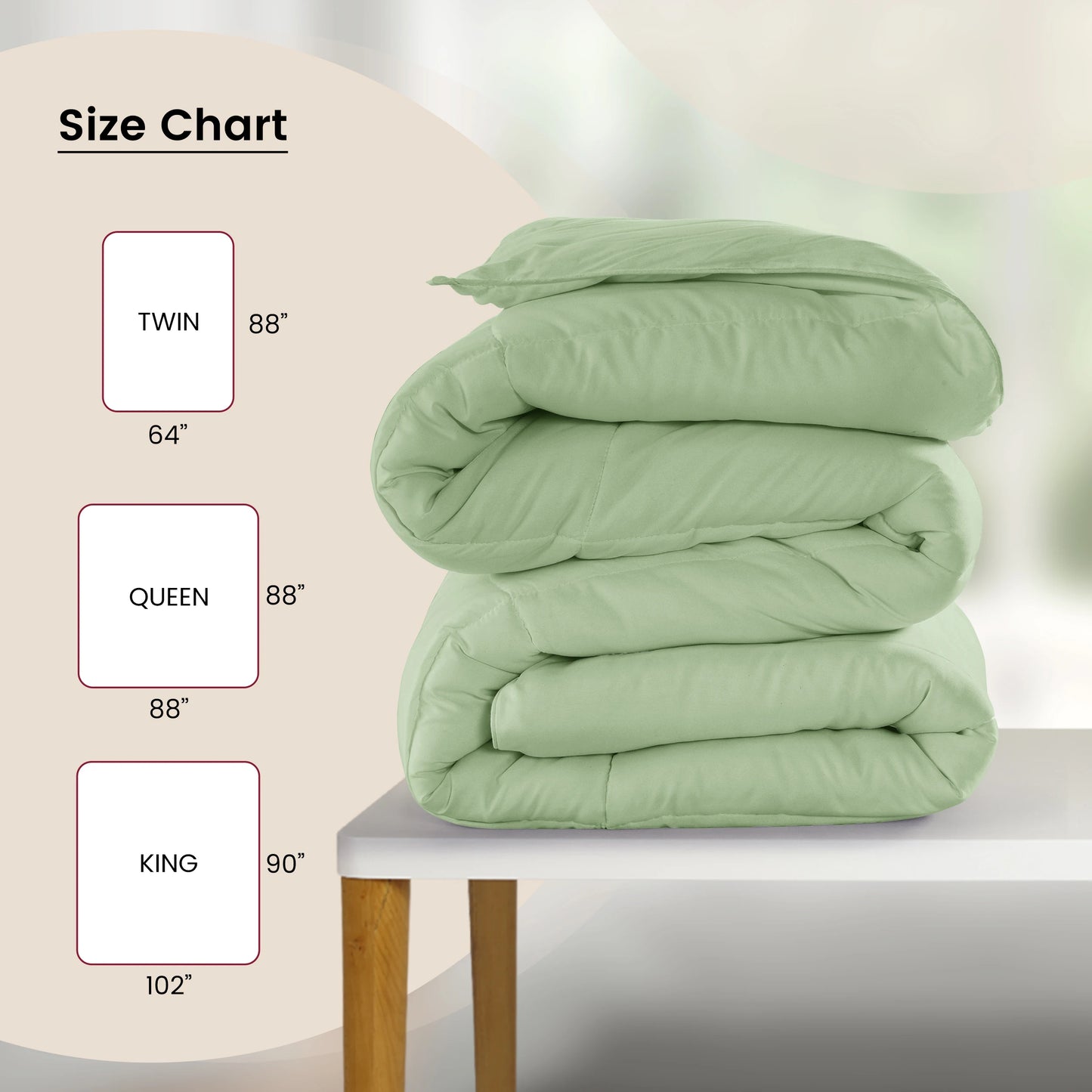Lux Decor Down Alternative Comforter Duvet Insert