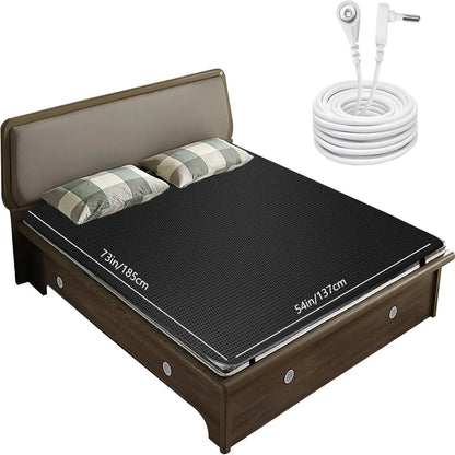 100% Conductive Carbon Faux Leather Grounding Mat.
