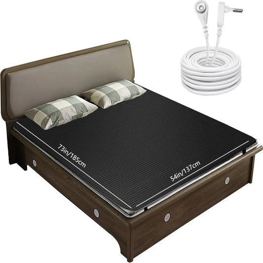 100% Conductive Carbon Faux Leather Grounding Mat.