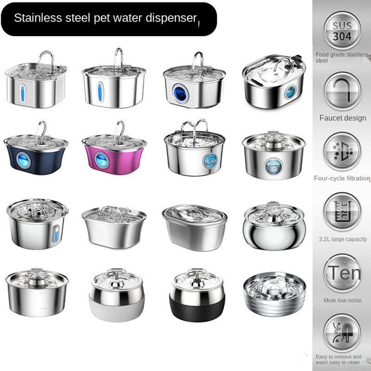 Stainless Steel Smart Pet Water Dispenser