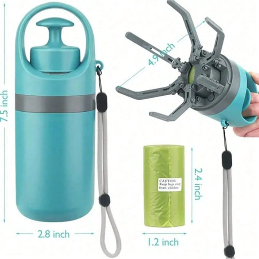 No Touch Pooper Scooper with Bag Holder