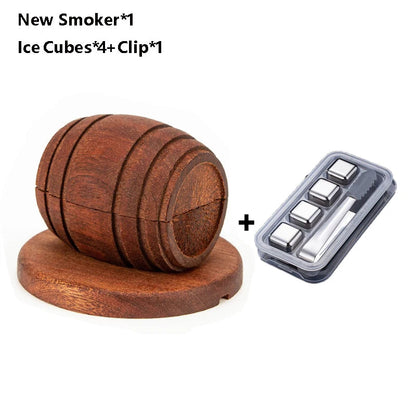 Barrel Cocktail Smoking Kit with Wood Chips