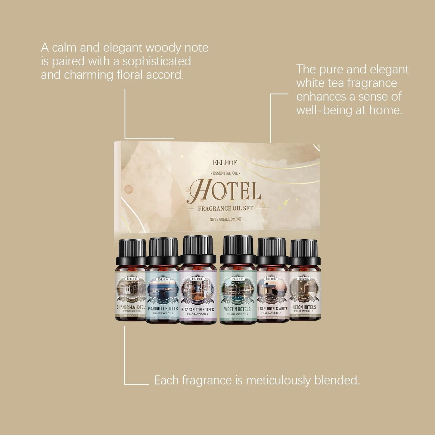 Eelhoe Aromatherapy Essential Oil Set