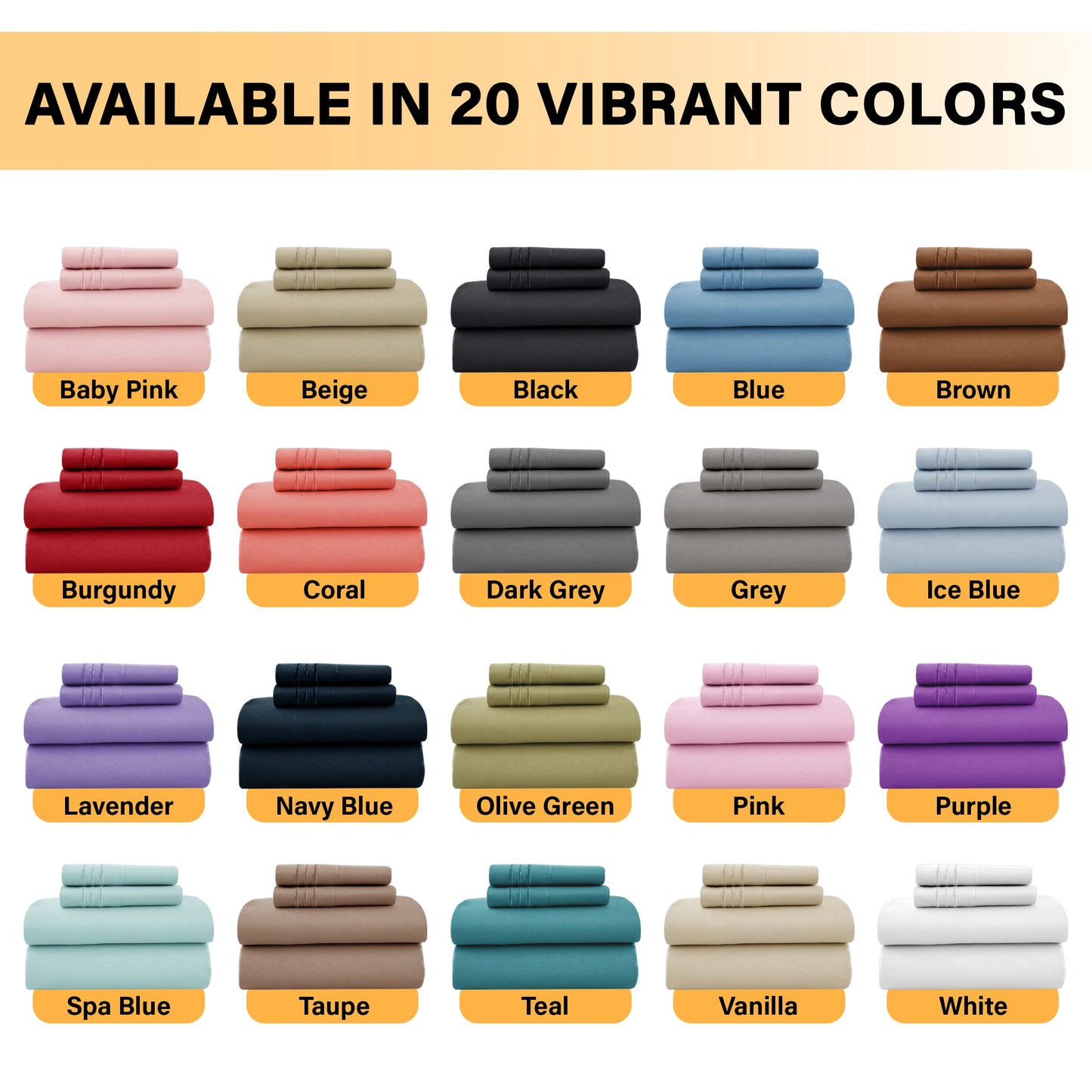 Brushed Microfiber, 16" Deep Pockets Sheet Set