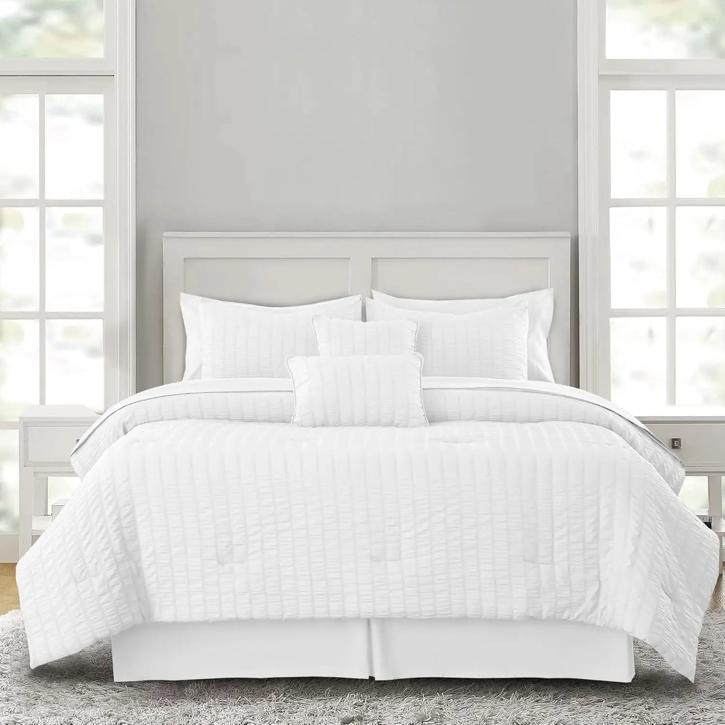 10 Piece Lightweight Comforter Set with Sheets