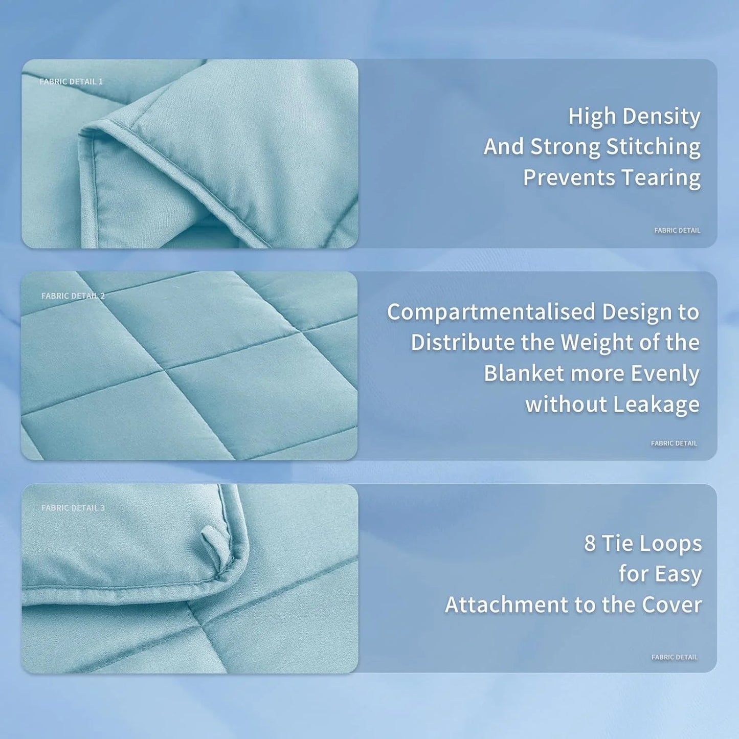 Large Dual-Sided Cooling Blanket
