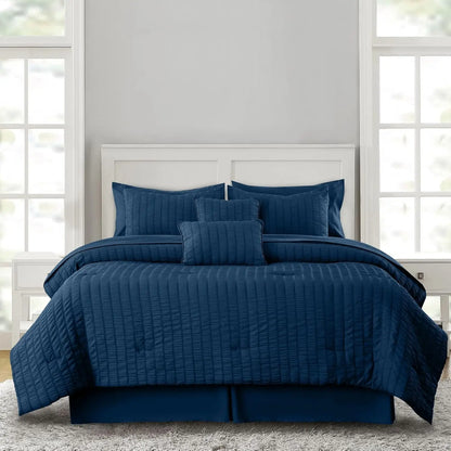 10 Piece Lightweight Comforter Set with Sheets