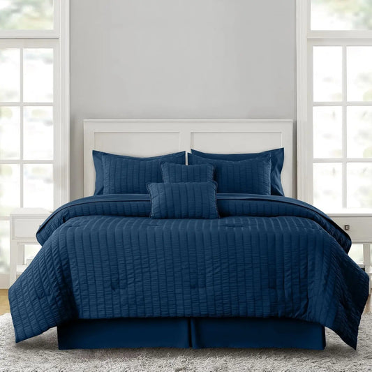 10 Piece Lightweight Comforter Set with Sheets