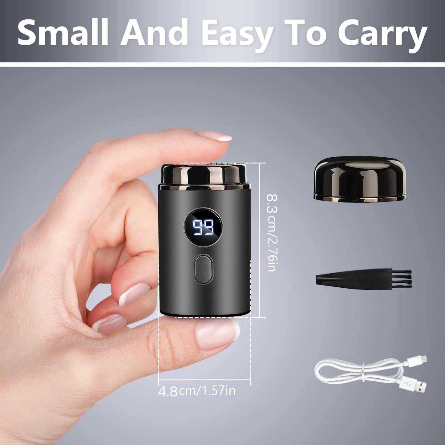 Mini Portable Electric Shaver