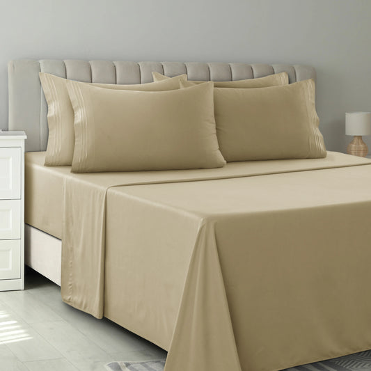 Brushed Microfiber, 16" Deep Pockets Sheet Set