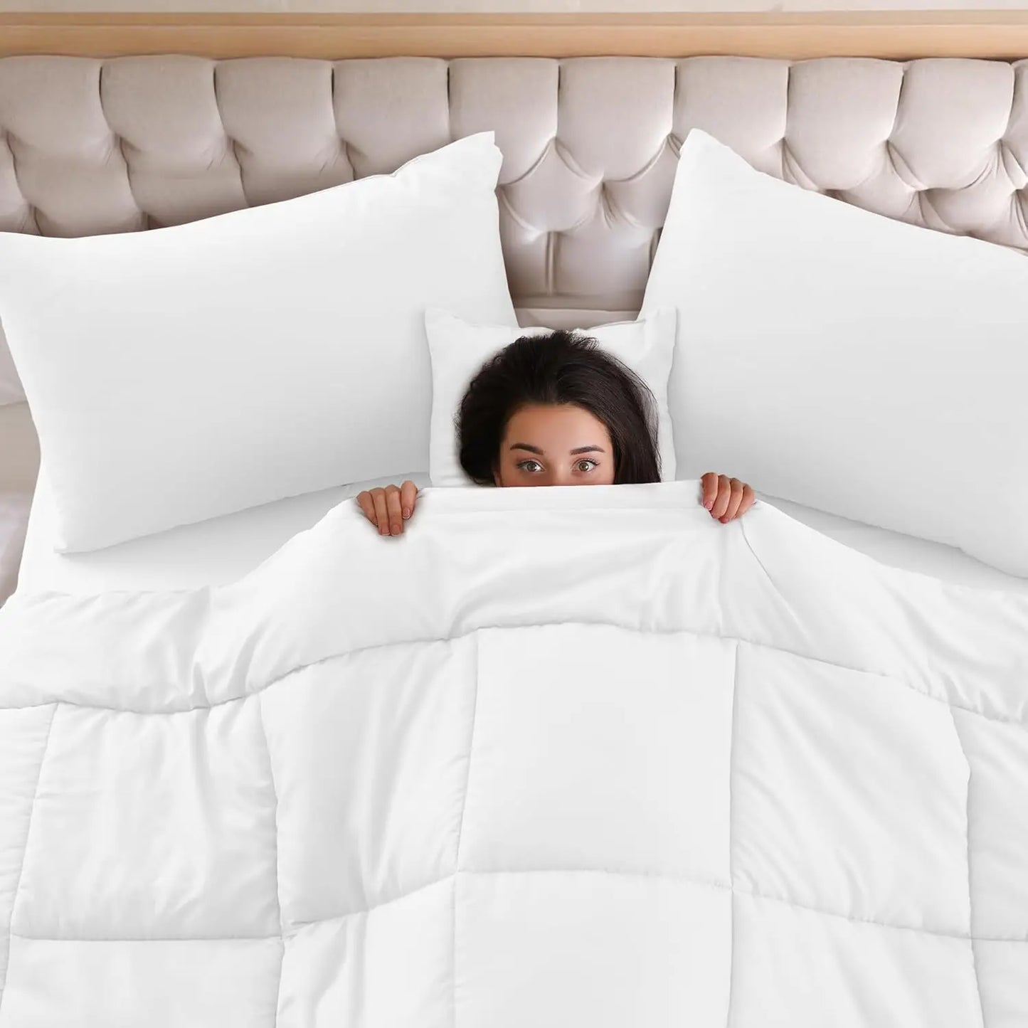 5pc Comforter Set, All-in-One Bed in a Bag
