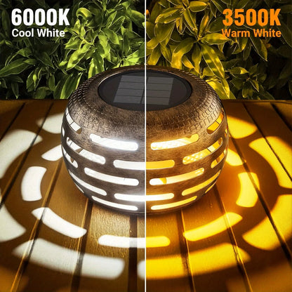 Retro Metal Solar Lights