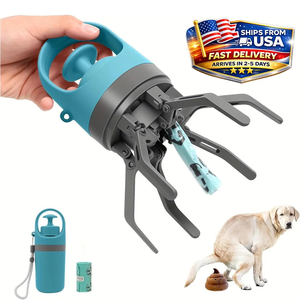 No Touch Pooper Scooper with Bag Holder