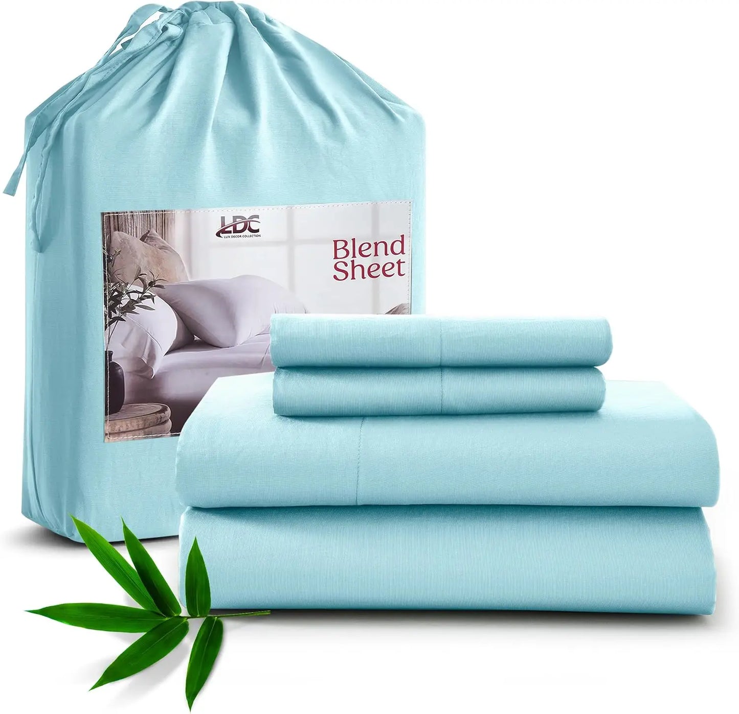 Lux Decor Bamboo Bed Sheet Set