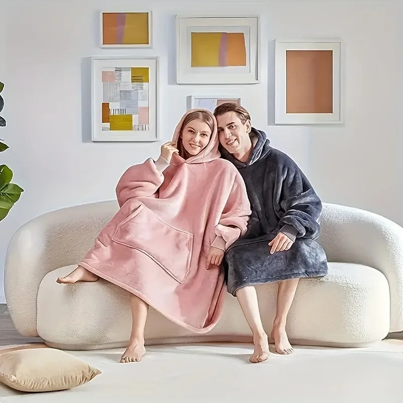 Oversized Wearable Blanket Hoodie