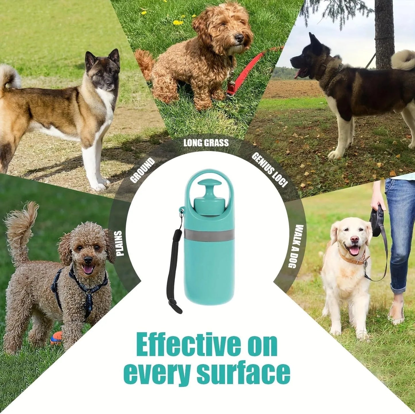 No Touch Pooper Scooper with Bag Holder
