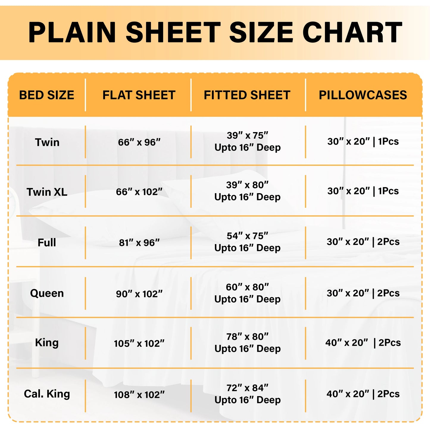 Brushed Microfiber, 16" Deep Pockets Sheet Set