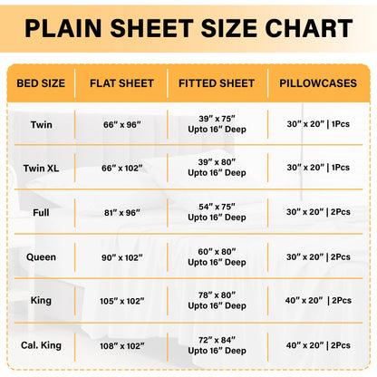 Brushed Microfiber, 16" Deep Pockets Sheet Set