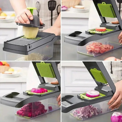 16-in-1 Vegetable Chopper Set