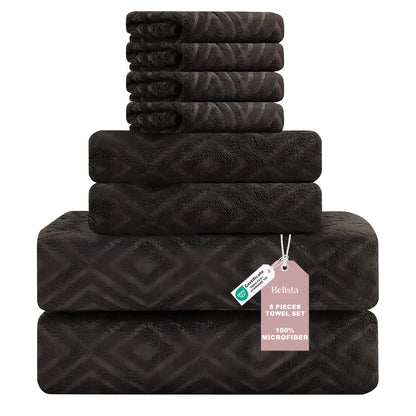 Oversized 8-Piece Towel Set