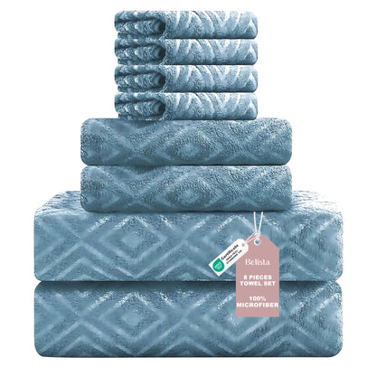 Oversized 8-Piece Towel Set