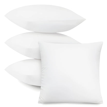 Set of 4 Throw Pillow Inserts