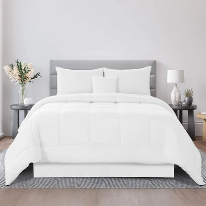 5pc Comforter Set, All-in-One Bed in a Bag