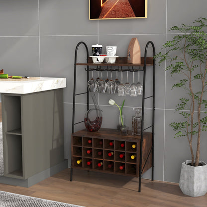 Baker's Rack with Detachable Wine Rack