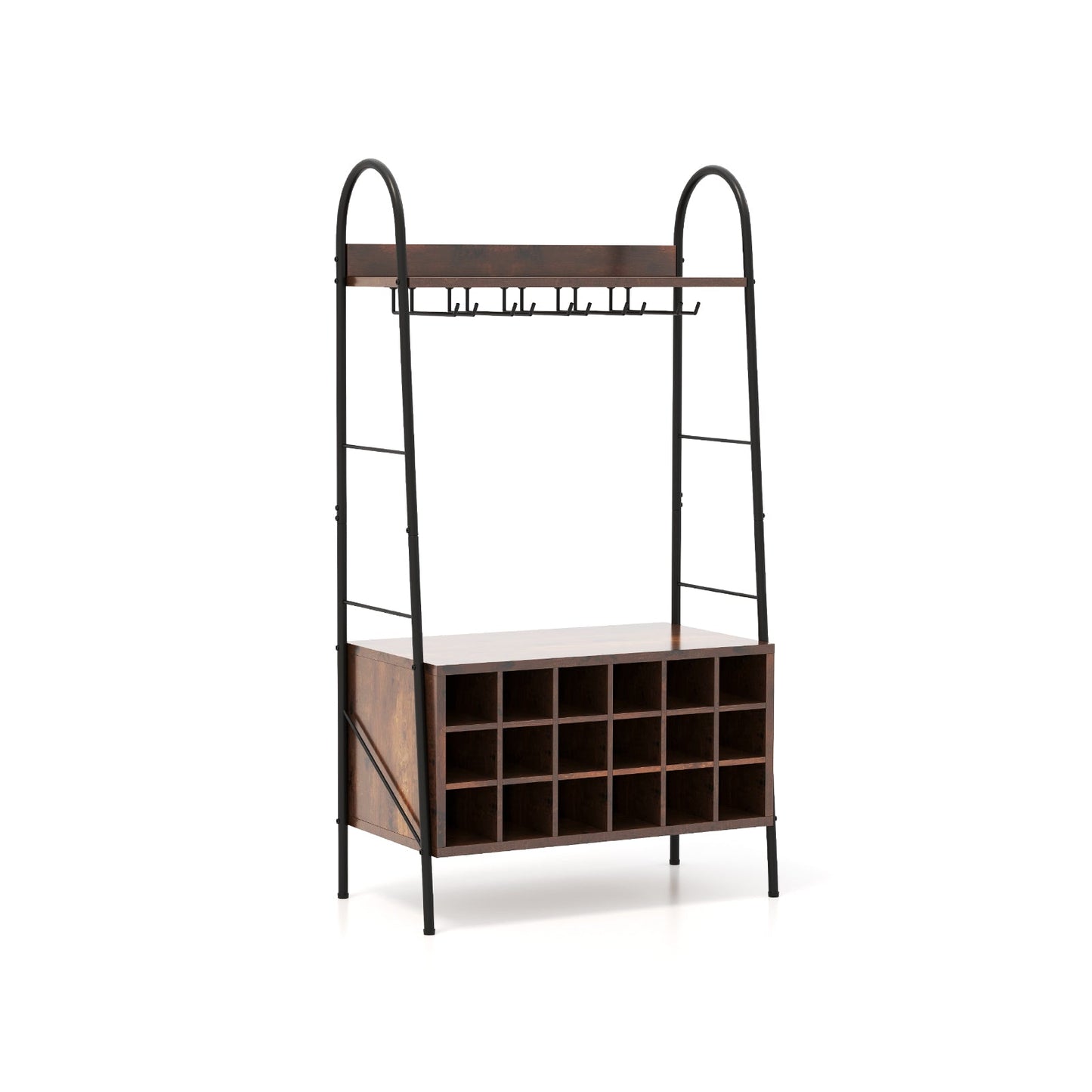 Baker's Rack with Detachable Wine Rack