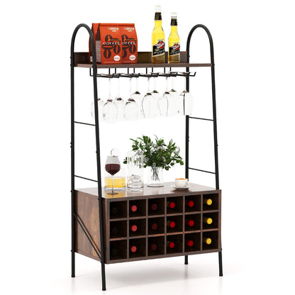 Baker's Rack with Detachable Wine Rack