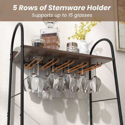 Baker's Rack with Detachable Wine Rack