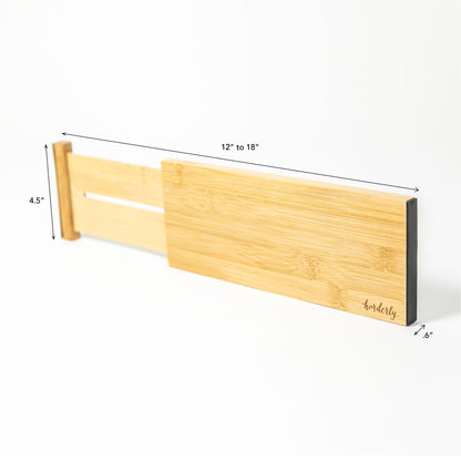 Bamboo Expandable Drawer Dividers