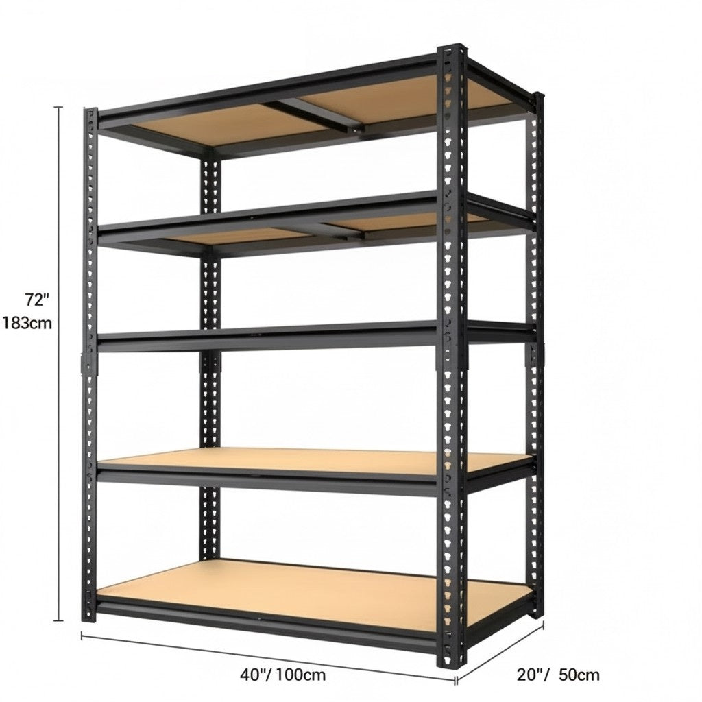 Heavy Duty Metal Garage Shelving Rack