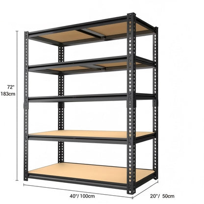 Heavy Duty Metal Garage Shelving Rack