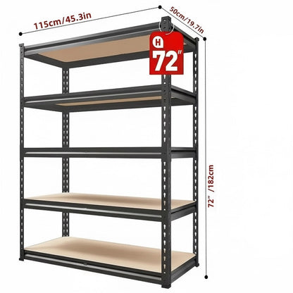 Heavy Duty Metal Garage Shelving Rack