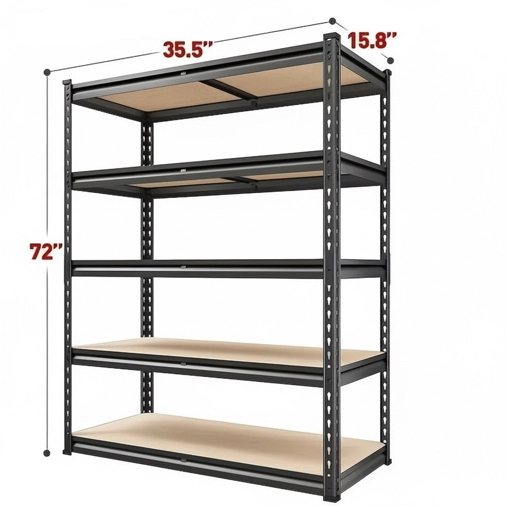 Heavy Duty Metal Garage Shelving Rack