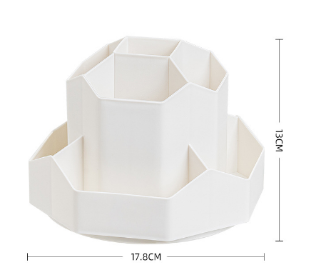 Large capacity rotatable pen holder
