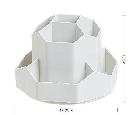 Large capacity rotatable pen holder