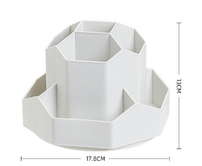 Large capacity rotatable pen holder